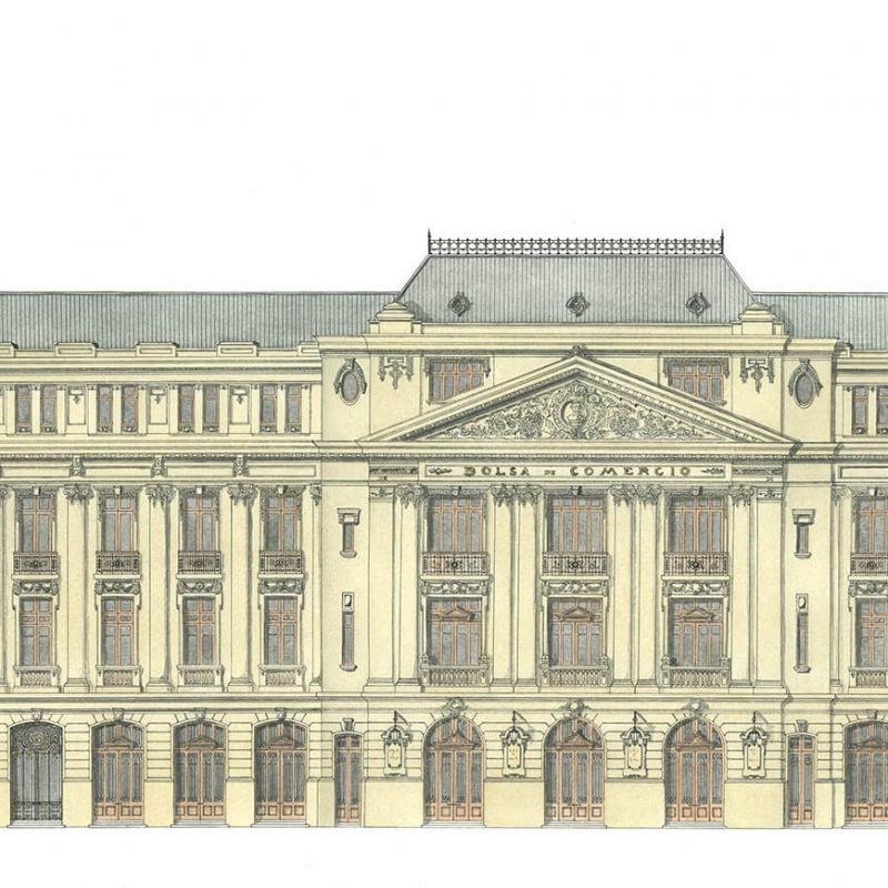 La bolsa de comercio