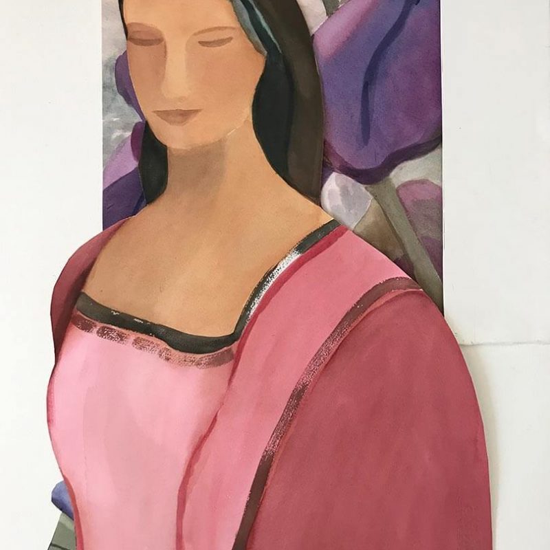 Madona de los Lirios - María Eugenia Terrazas